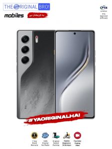 Tecno Camon 40 - 8GB RAM - 256GB Storage - PTA Approved - 12 Months Warranty - Black - The Original Bro Mobiles - TOB37